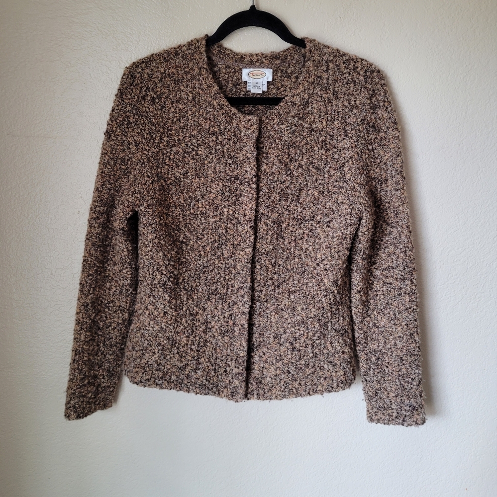 Talbots Wool Blend Cardigan Sweater Medium